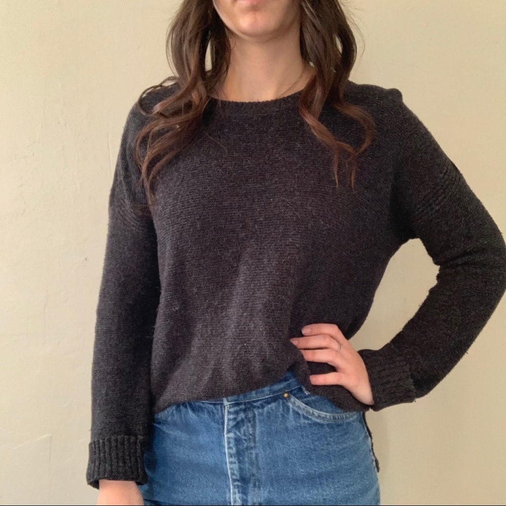Madewell Dark Gray Sweater